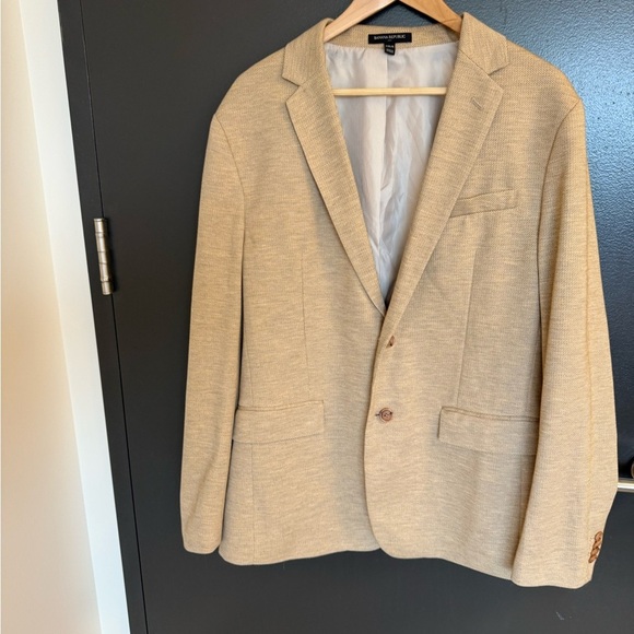 Banana Republic 44R GUC Beige Sport Coat - Picture 14 of 14